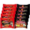 12xSamyang Buldak Ramen Nudelbox Chicken Flavor 6x Buldak Spicy & 6x Extra Spicy