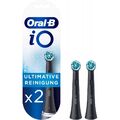 Oral-B iO Ultimative Reinigung (2er) Zahnbürstenkopf schwarz Ersatzbürste