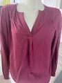 Edc By Esprit Damen Bluse Tunika Wein Rot Gr. XS Wie Neu