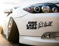 One Last Ride Paul Walker Aufkleber