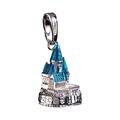 The Noble Collection Lumos Charm 3 Hogwarts Castle Silberfarben