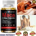 MACA EXTREME - 120 Kapseln - Extra Stark mit 10000mg / Tag - Vegan & Hochdosiert