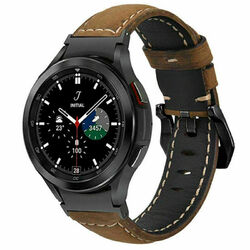 Echtes Leder Armband für Samsung Galaxy Watch 6 5 4 Classic 47/43/44/40mm Ersatz