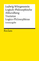 Ludwig Wittgenstein; Wolfgang Kienzler / Logisch-Philosophische Abhandlung. Trac