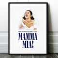 Mamma Mia Der musikalische Posterdruck - West End Wandkunst - Broadway Spieltheater