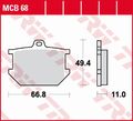 TRW Bremsbeläge vorne o. hinten für Yamaha XS 400 , XS 650 SE Special