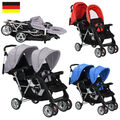 Geschwister Kinderwagen Geschwisterwagen Zwillingswagen Zwillingsbuggy faltbar