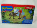 Schleich 41465 Tyrannosaurus Rex Angriff Dinosaurier Urzeit Neu OVP