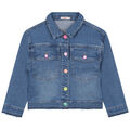 Billieblush coole "Einhorn" Jeansjacke blau 4-12 Jahre