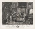 Verlorener Sohn Prodigal son engraving Kupferstich Vrancx 1780