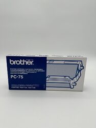 Original Brother PC-75 Faxrolle Thermo Druck Folie Schwarz für FAX T 102 104 106