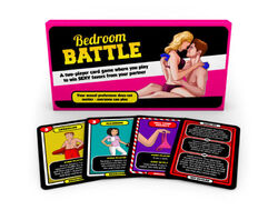 Bedroom Battle Game | Award Winning Sex Card Game command for all Adult Couples-