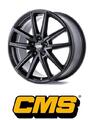CMS C30 6,5X16 5/100 ET47 Complete Black Gloss