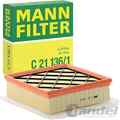 MANN LUFTFILTER C21136/1 passend für OPEL MERIVA B 1.3+1.4+1.6+1.7+CDTi