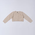 CARDIGAN GOLD FOR BABY GIRL KIDS (LAST 24M) "ARMANI JUNIOR" 3ZEE71 (-50%)