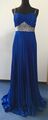 Damen Abendkleid in royal blau Gr. 36/38