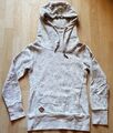 RAGWEAR HOODIE PULLOVER KAPUZE BLUMEN MINT TÜRKIS BLUMEN DAMEN MÄDCHEN XS 34 36