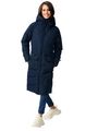 Marikoo Damen Winter Steppjacke Stepp Jacke lang warm Mantel Parker Kapuze B984 