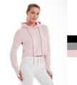 Mantis Damen Cropped Hoodie kurz organisch recycelt French Terry Bio M140 NEU