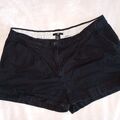 ❤️Rockabilly Damen Shorts Schwarz H&M Gr. 44 Bermuda TOP!