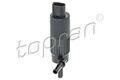 Waschwasserpumpe Scheinwerferreinigung TOPRAN 502 866 für AUDI BMW MINI A4 B8 A5