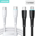 Ladekabel USB C zu USB C Datenkabel für Samsung Huawei Xiaomi 60 W 1 m Joyroom