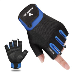 Fitness Handschuhe Trainingshandschuhe Bodybuilding, Radsport, Gym - "XL" Blau