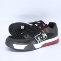 DC SHOES VERSATILE US 10,5 EUR 44 BLACK WHITE ATHLETIC RED