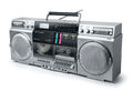 MUSE Bluetooth Retro Boombox mit Radio, CD, Kassettenrekorder, AUX, 80W