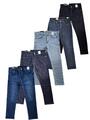 Levis 511 Herren Jeanshosen Blau-Hellblau-Schwarz-Rinsed Blau-Dunkelblau Slim