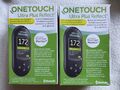 2x One Touch Ultra Plus Reflect Blutzucker Messgerät Diabetes ungeprüfte Retoure