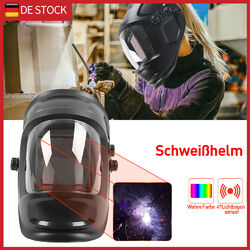 Automatik Schweißhelm Schweißmaske Schweißschirm Schweißschild 4 Sensoren