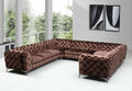 Designer Chesterfield Ecksofa Sofa Couch Polster U Form Sofas Sitz Eck Big XXL