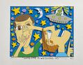 JAMES RIZZI: original 3D „SOMEONE IS WATCHING US“, handsigniert, FUNNY FACES