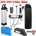 E-Bike Akku 48V36V 10/25/20Ah Li-ion Batterie USB Pedelec Elektrofahrrad Fahrrad