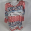 - Damen  Bluse-Shirt    * Gr ca 40-42 Gummizug