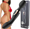 Elektrische Vibrator Massagestab für Frauen Massagegerät mit 10 Vibrationsmodi