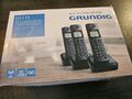 Grundig D1115 Trio (sp) Schnurlos Telefon mit 3x Mobilteil & Anrufbeantworter