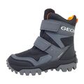 Geox J Himalaya B.B Kinderschuhe Jungen Winterstiefel Schwarz Freizeit