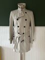 Orig. Burberry Herren Kensington Trenchcoat Mantel beige Gr 46 TOP