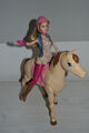 Barbie Pferd mit Reiterin / Lauffunktion