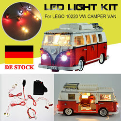 DE LED Beleuchtung Licht Kits Für Lego 10220 VW T1 Campingbus Creator Expert Toy