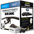 Für BMW 3er Touring Typ F31 Anhängerkupplung abnehmbar +eSatz 13pol uni 14- Kit