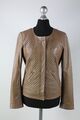 Max Mara Weekend braune Leder-Jacke Gr.36/S weiches Lammleder Top Zustand