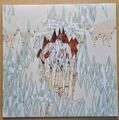 Portugal. The man - It's complicated being a wizard BlueWhite Marbled Vinyl Lim.