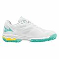 Mizuno Tennisschuh Padel Wave Exceed Light CC Women's Weiß Aqua