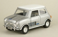 Mini Cooper silber 1:24  Die Cast Friktion Modellauto aus Sammlung