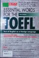 Essential words for the TOEFL. Test of English as a foreign language. Ma 2142821