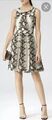 Reiss Damen Minikleid Daria Schlange Reptil Print UK 6 Abend Party