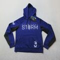 Castore Melbourne Storm Hoodie Damen UK 10 Lila Pullover Rugby NRL EU 38 Neu mit Etikett